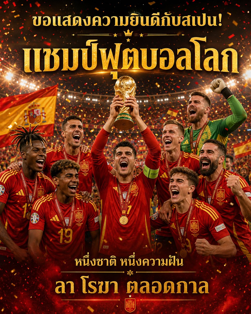 สเปนเต็งจ๋าก็ยังต้องลุ้นถึงนาที 106 บทเรียนความผันผวนที่บอกว่าไม่มีสูตรสล็อตสูตรบาคาร่าชัวร์ อยู่ที่บริหารทุน